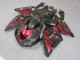 Kawasaki ZX14R ZZR 1400 06-11 - Negro Rojo Kawasaki ZX14R ZZR 1400 06-11 - Negro Rojo