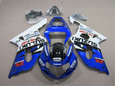Suzuki GSXR 600 K1 K2 K3 01-03 - Azul Blanco Motul