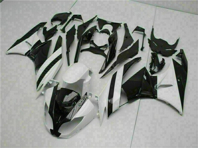 Kawasaki ZX6R 09-12 - Blanco Negro Kawasaki ZX6R 09-12 - Blanco Negro