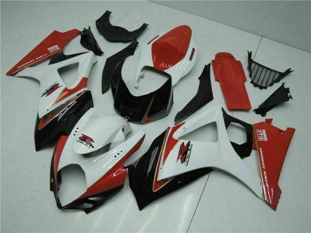 Suzuki GSXR 1000 K7 07-08 - Rojo Blanco Suzuki GSXR 1000 K7 07-08 - Rojo Blanco