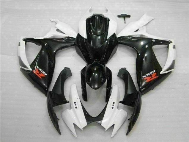 Suzuki GSXR 600 / 750 K6 06-07 - Blanco Negro
