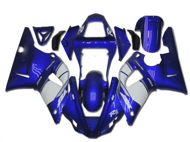 Yamaha R1 00-01 - Azul Blanco