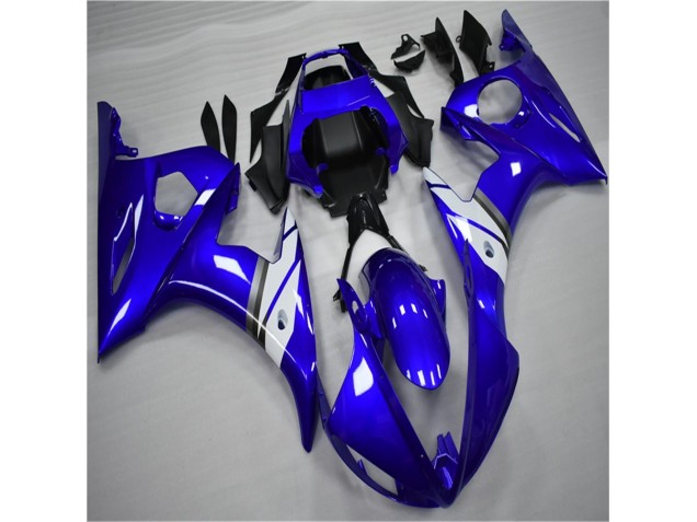 Yamaha R6 03-05 - Azul Blanco