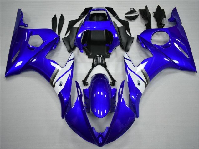 Yamaha R6 03-05 - Azul Blanco