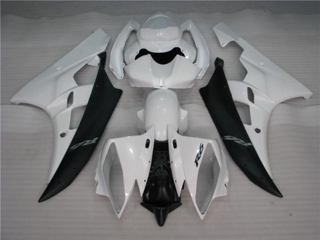Yamaha R6 06-07 - Blanco Negro Yamaha R6 06-07 - Blanco Negro