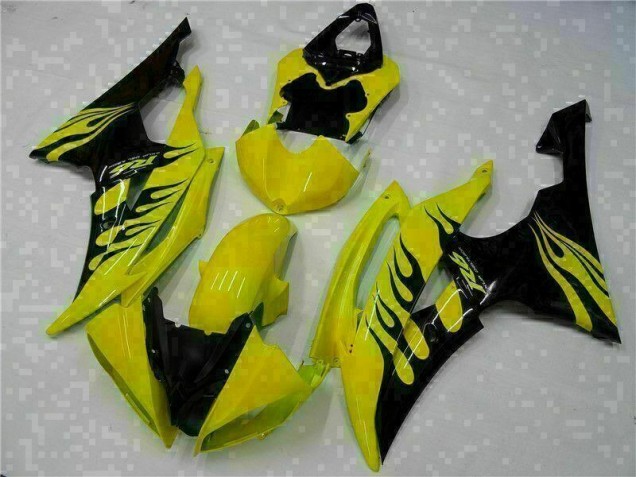 Yamaha R6 08-16 - Amarillo Negro Yamaha R6 08-16 - Amarillo Negro