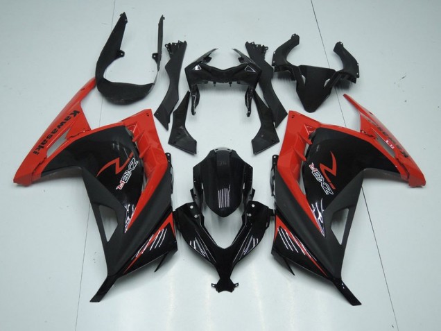 Kawasaki ZX 300R 13-16 - Rojo Negro Kawasaki ZX 300R 13-16 - Rojo Negro