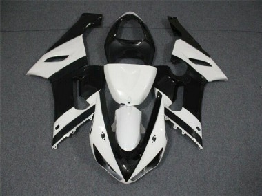 Kawasaki ZX6R 05-06 - Negro Blanco