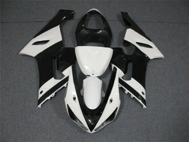 Kawasaki ZX6R 05-06 - Negro Blanco Kawasaki ZX6R 05-06 - Negro Blanco