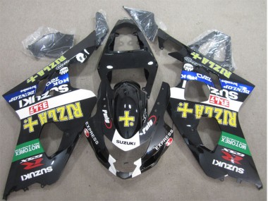 Suzuki GSXR 600 K4 04-05 - Negro Amarillo Rizla