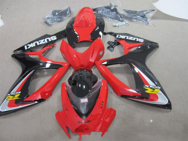 Suzuki GSXR 600 K6 06-07 - Rojo Negro Suzuki GSXR 600 K6 06-07 - Rojo Negro