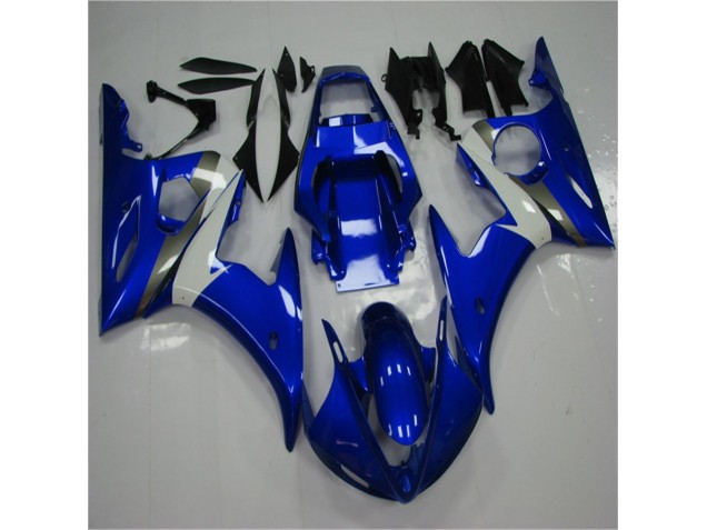 Yamaha R6 03-05 - Azul Blanco Yamaha R6 03-05 - Azul Blanco