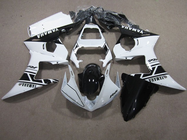 Yamaha R6 03-05 - Blanco Negro Yamaha R6 03-05 - Blanco Negro