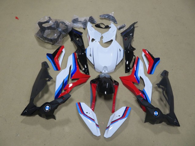 BMW S1000R 17-18 - Blanco Azul Rojo Negro