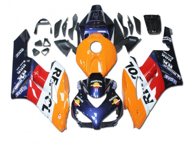 Honda CBR 1000 RR 04-05 - Naranja Rojo Azul Repsol
