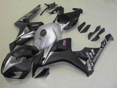 Honda CBR 1000 RR 06-07 - Negro Mate Plata