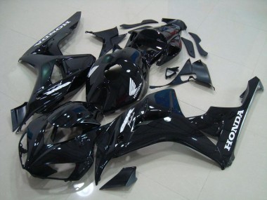 Honda CBR 1000 RR 06-07 - Negro Plata Calcomanías