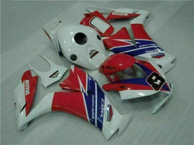 Honda CBR 1000 RR 12-16 - Rojo Azul Blanco