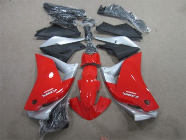 Honda CBR 125 R 11-13 - Rojo Plata Negro