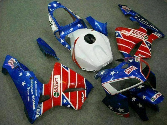 Honda CBR 600 RR 05-06 - Azul Rojo Cycle World Castrol Honda CBR 600 RR 05-06 - Azul Rojo Cycle World Castrol