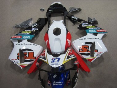 Honda CBR 600 RR 05-06 - Blanco Rojo Azul Lee 27