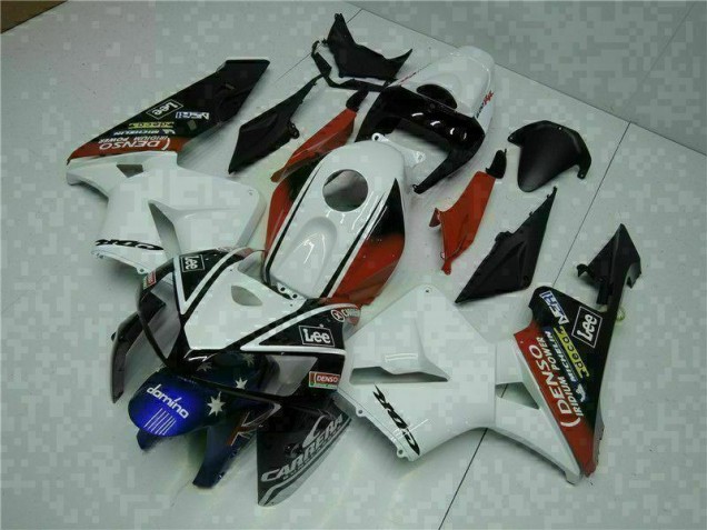 Honda CBR 600 RR 05-06 - Blanco Rojo Negro Lee Honda CBR 600 RR 05-06 - Blanco Rojo Negro Lee