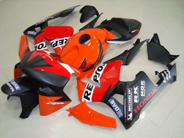 Honda CBR 600 RR 05-06 - Negro Mate Repsol Carrera Honda CBR 600 RR 05-06 - Negro Mate Repsol Carrera