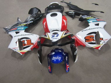 Honda CBR 600 RR 07-08 - Blanco Rojo Azul