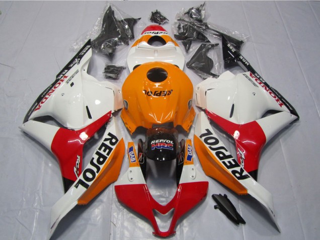 Honda CBR 600 RR 09-12 - Blanco Naranja Negro Repsol Honda CBR 600 RR 09-12 - Blanco Naranja Negro Repsol