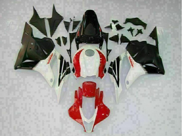 Honda CBR 600 RR 09-12 - Blanco Negro Rojo Honda CBR 600 RR 09-12 - Blanco Negro Rojo