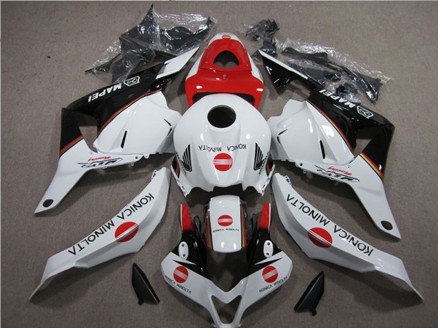 Honda CBR 600 RR 09-12 - Blanco Rojo Konica Minolta Honda CBR 600 RR 09-12 - Blanco Rojo Konica Minolta