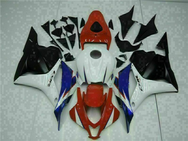 Honda CBR 600 RR 09-12 - Blanco Rojo Negro Azul Honda CBR 600 RR 09-12 - Blanco Rojo Negro Azul