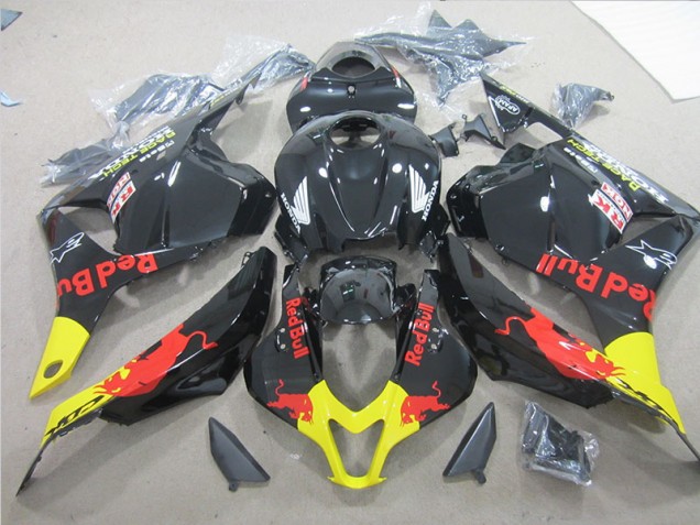 Honda CBR 600 RR 09-12 - Negro Amarillo Red Bull Honda CBR 600 RR 09-12 - Negro Amarillo Red Bull