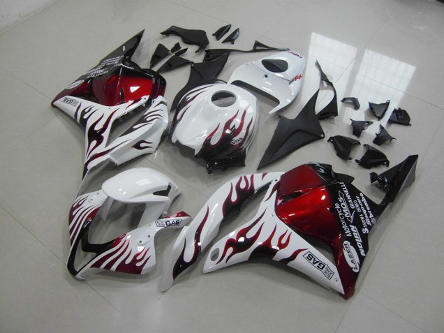 Honda CBR 600 RR 09-12 - Rojo Negro Llama Honda CBR 600 RR 09-12 - Rojo Negro Llama