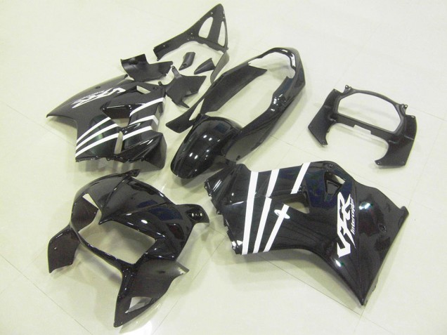 Honda VFR 800 98-01 - Negro Blanco Raya Honda VFR 800 98-01 - Negro Blanco Raya