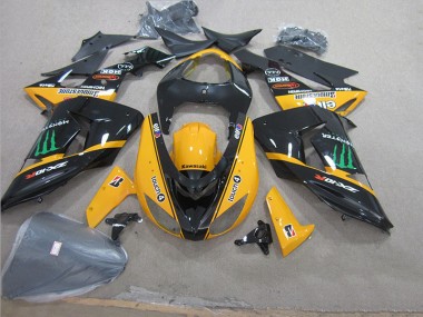 Kawasaki ZX10R 06-07 - Negro Amarillo Touch4 Monster
