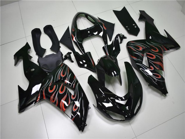 Kawasaki ZX10R 06-07 - Negro Gris Rojo Kawasaki ZX10R 06-07 - Negro Gris Rojo