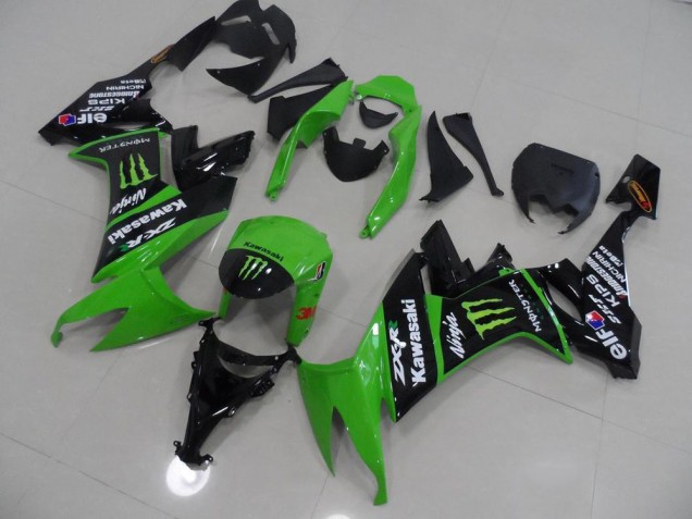 Kawasaki ZX10R 08-10 - Verde & Negro Monster Kawasaki ZX10R 08-10 - Verde & Negro Monster
