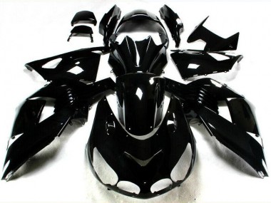 Kawasaki ZX14R ZZR 1400 06-11 - Brillante Negro