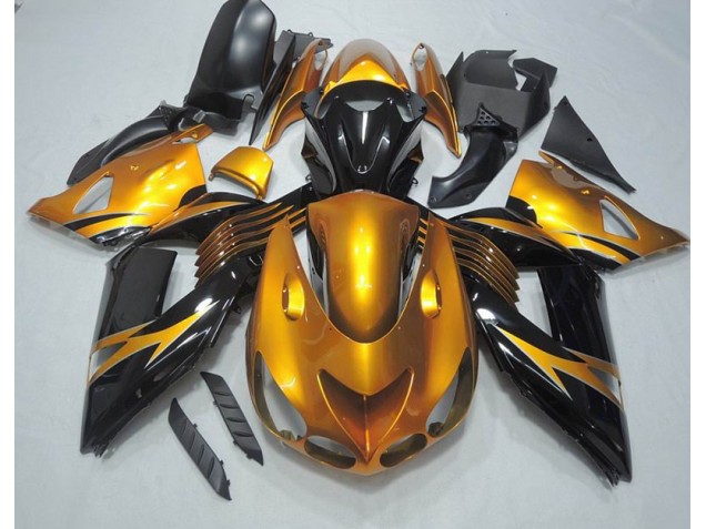 Kawasaki ZX14R ZZR 1400 06-11 - Oro Negro