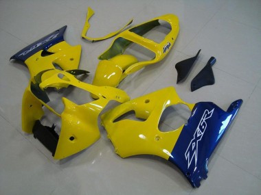 Kawasaki ZX6R 00-02 - Amarillo Azul