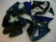 Kawasaki ZX6R 00-02 - Negro con Azul Llama Kawasaki ZX6R 00-02 - Negro con Azul Llama