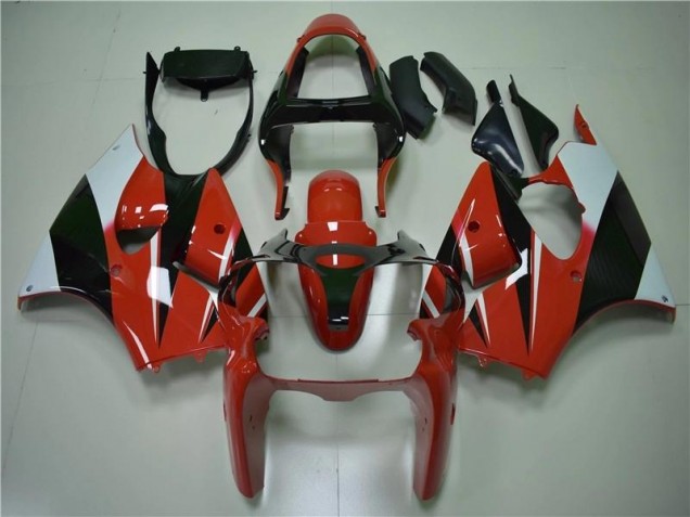 Kawasaki ZX6R 00-02 - Rojo Negro Blanco Kawasaki ZX6R 00-02 - Rojo Negro Blanco