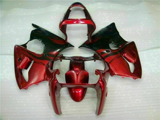 Kawasaki ZX6R 00-02 - Rojo Negro