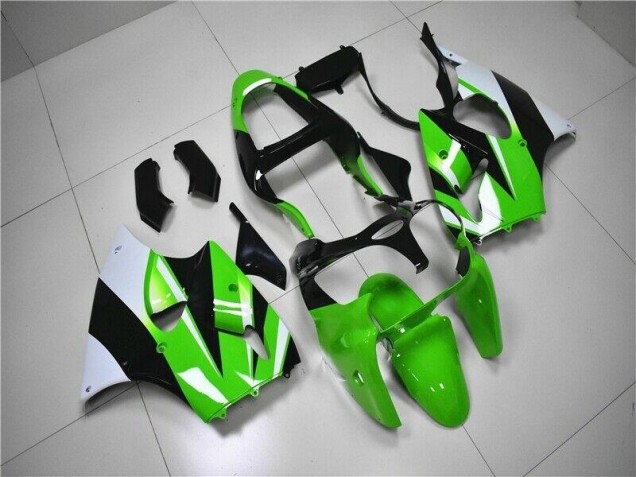 Kawasaki ZX6R 00-02 - Verde Blanco Negro Kawasaki ZX6R 00-02 - Verde Blanco Negro