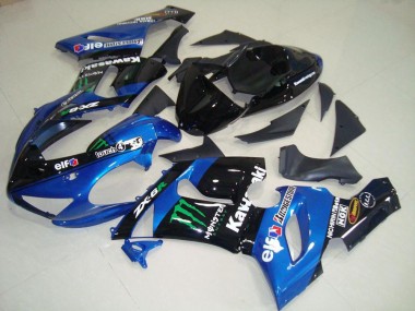 Kawasaki ZX6R 05-06 - Azul Monster