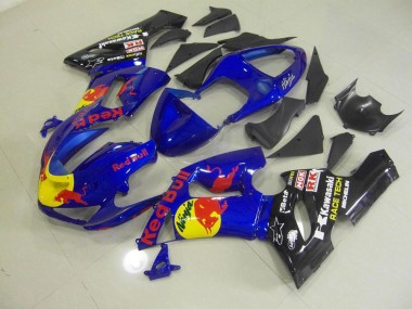 Kawasaki ZX6R 05-06 - Azul Red Bull
