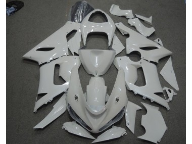 Kawasaki ZX6R 05-06 - Blanco