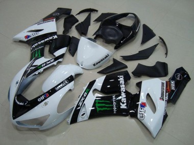 Kawasaki ZX6R 05-06 - Blanco Monster