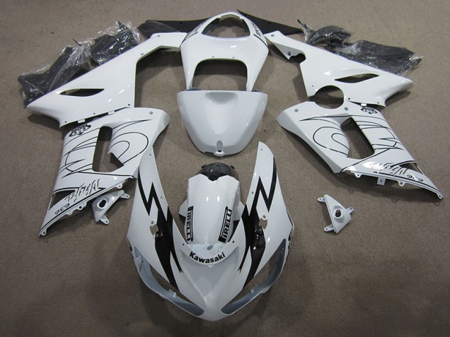 Kawasaki ZX6R 05-06 - Blanco Ninja 636 Kawasaki ZX6R 05-06 - Blanco Ninja 636